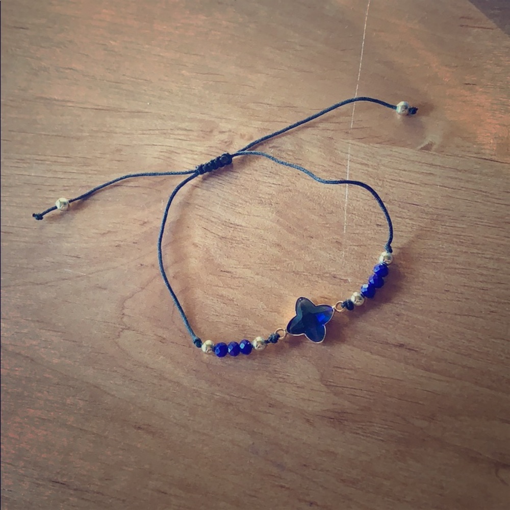 Blue bracelet